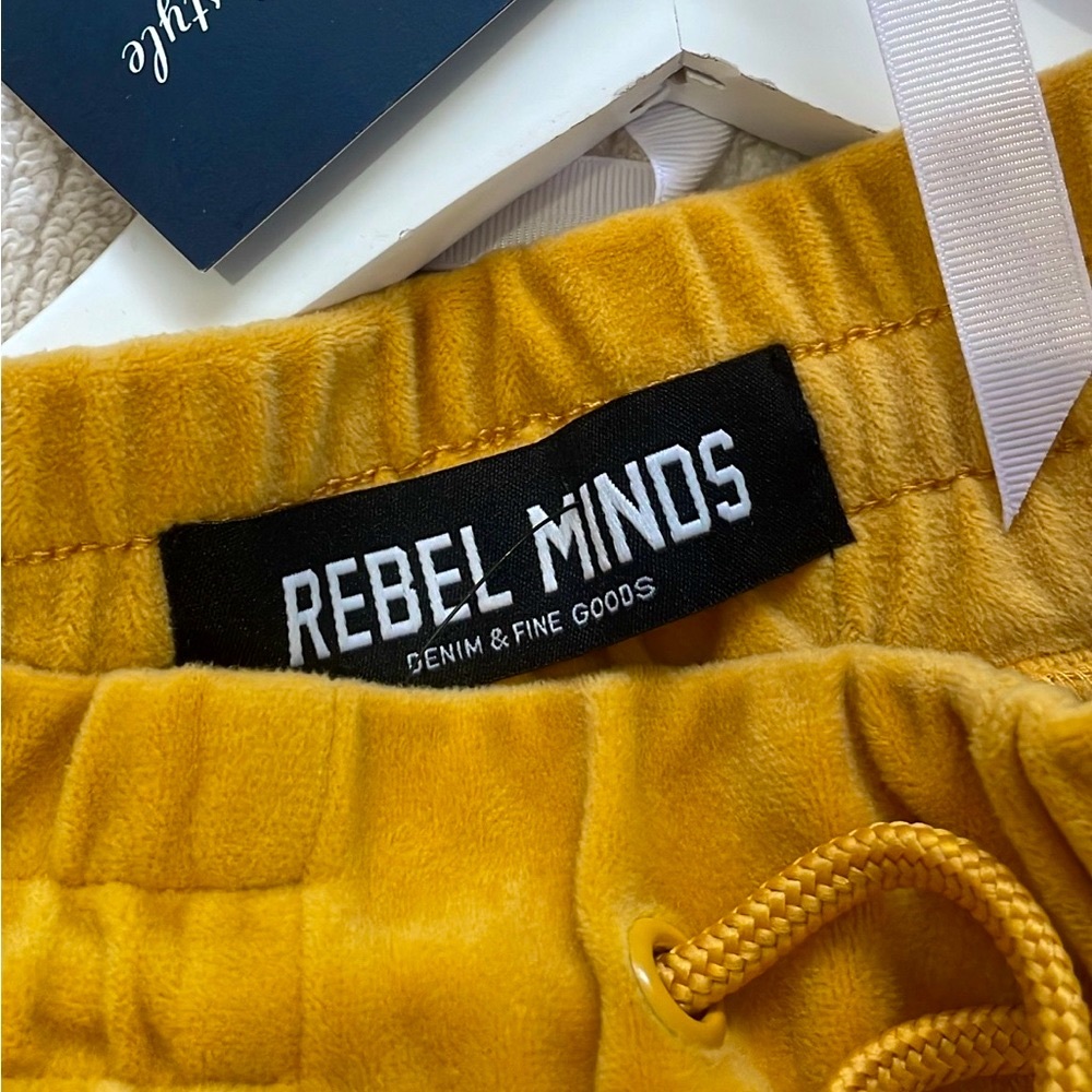 Vintage Velour Set * Golden Yellow Jogger Set